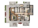 Render con arredamento